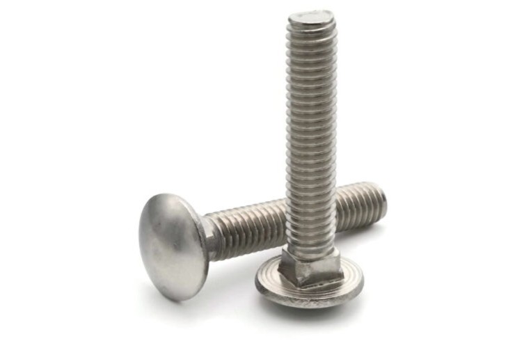 M8 x 75 CARRIAGE BOLT DIN 603  (A2) STAINLESS