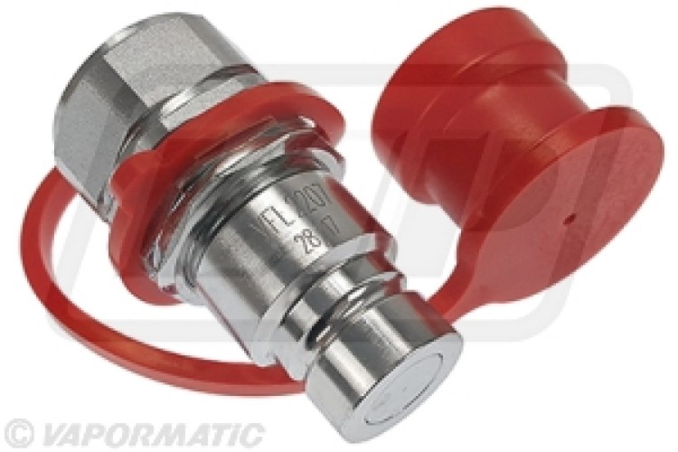 MALE FLAT FACE COUPLING 3/4 BSP (24.5 PROBE) VFL2207