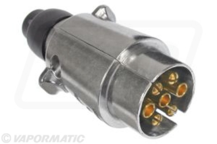 7 PIN TRAILER PLUG (METAL)
