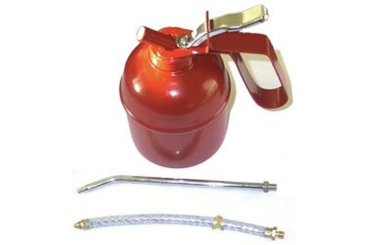 METAL OIL CAN (500CC) COMPLETE WITH SPOUTS (GWAZA)