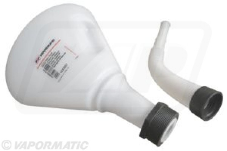 PLASTIC FUNNELFLEXI SPOUT, LID AND NUT