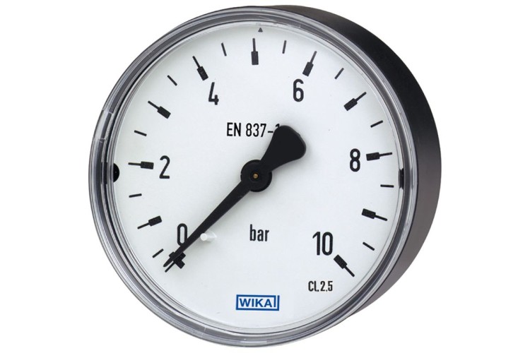 Pressure Gauge 0-160 psi & 0-11 bar, R 1/8 Inlet