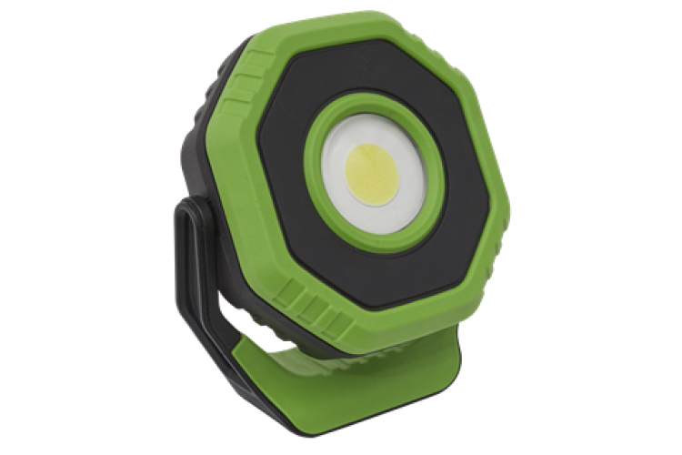 RECHARGEABLE POCKET LED FLASHLIGHT WITH MAGNET GREEN LED700P