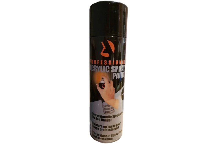 SATIN BLACK SPRAY CAN (500ML) (AZTEC PRO)