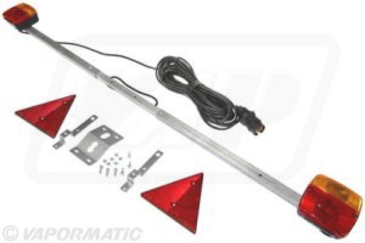 TELESCOPIC TRAILER LIGHT BAR12M