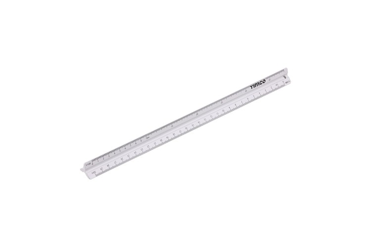 TRIANGULAR SCALE RULER (300MM)