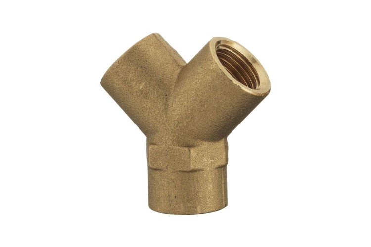 Y PIECE CONNECTOR FEMALE 1/4