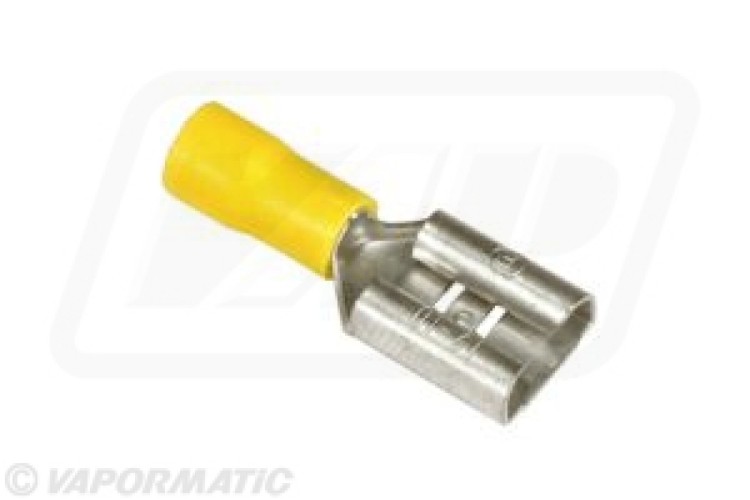 YELLOW LUCAR FEMALE TERMINAL (9.5MM)